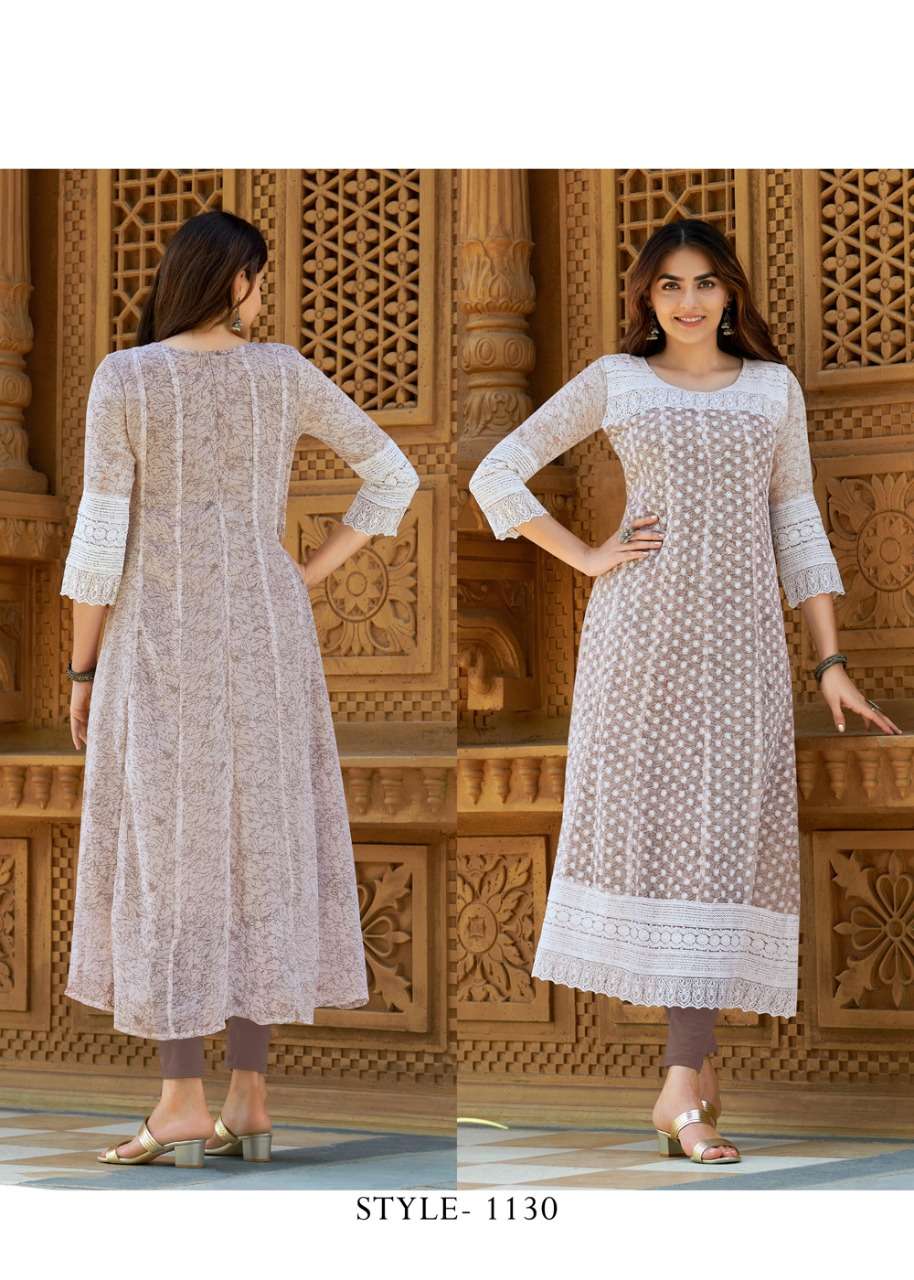 S3forever-eliza-fabric-georgette- Heay -Carzy Print-front Work Anarkali-long-gown-kurti-1130